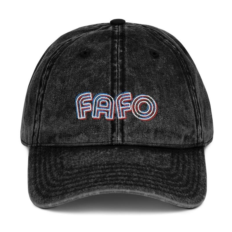 fafo vintage cap