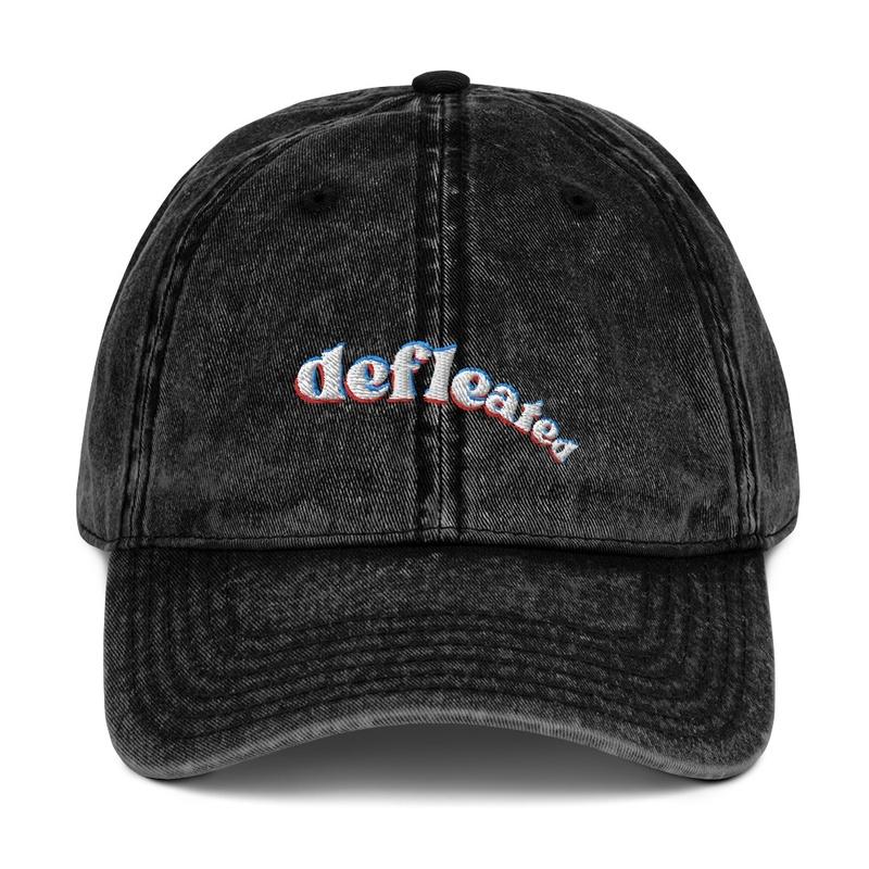 defleated vintage dad cap